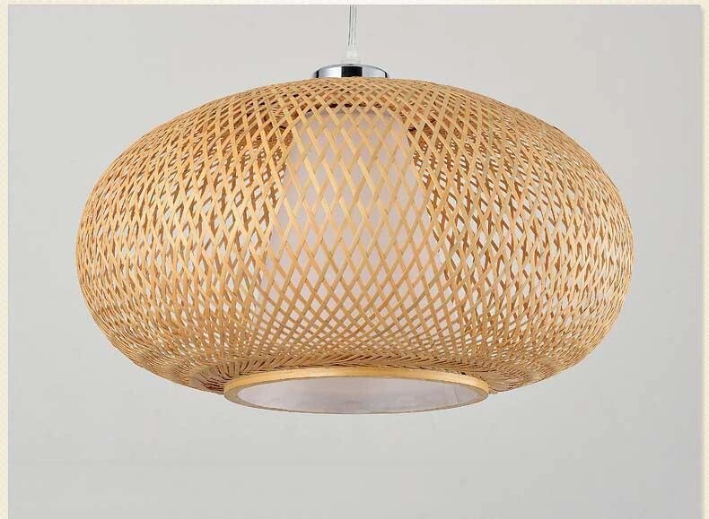 Bamboo Woven Pendant Lamp-10