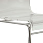 LeisureMod Lima Modern Acrylic Chair, Set of 2 | Side Chairs | Modishstore - 5