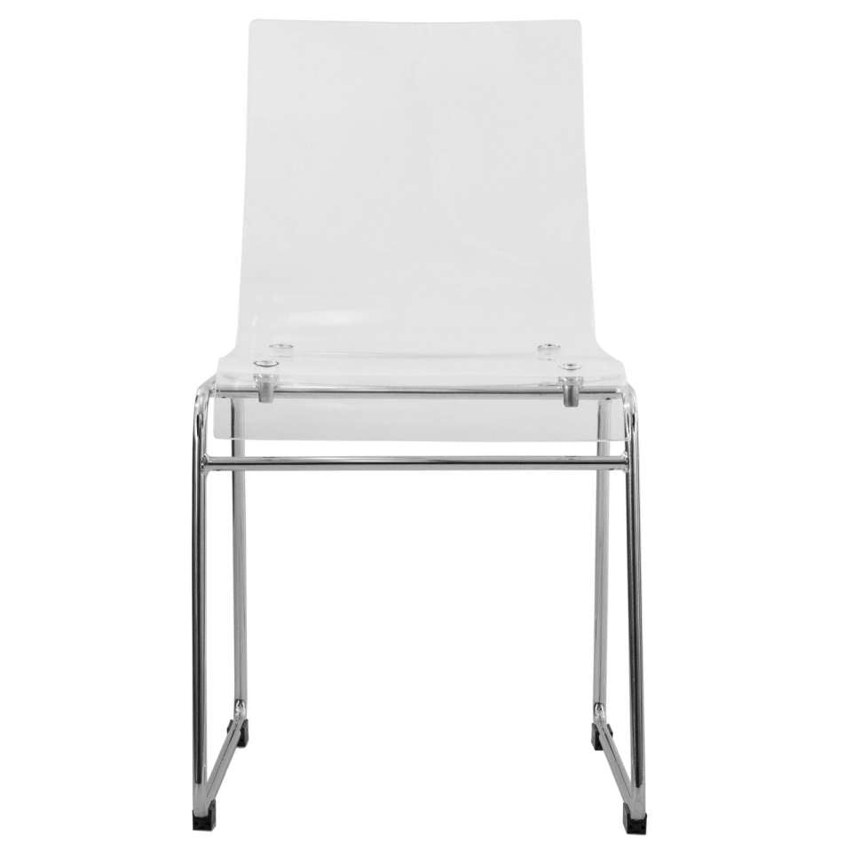 LeisureMod Lima Modern Acrylic Chair | Side Chairs | Modishstore - 6