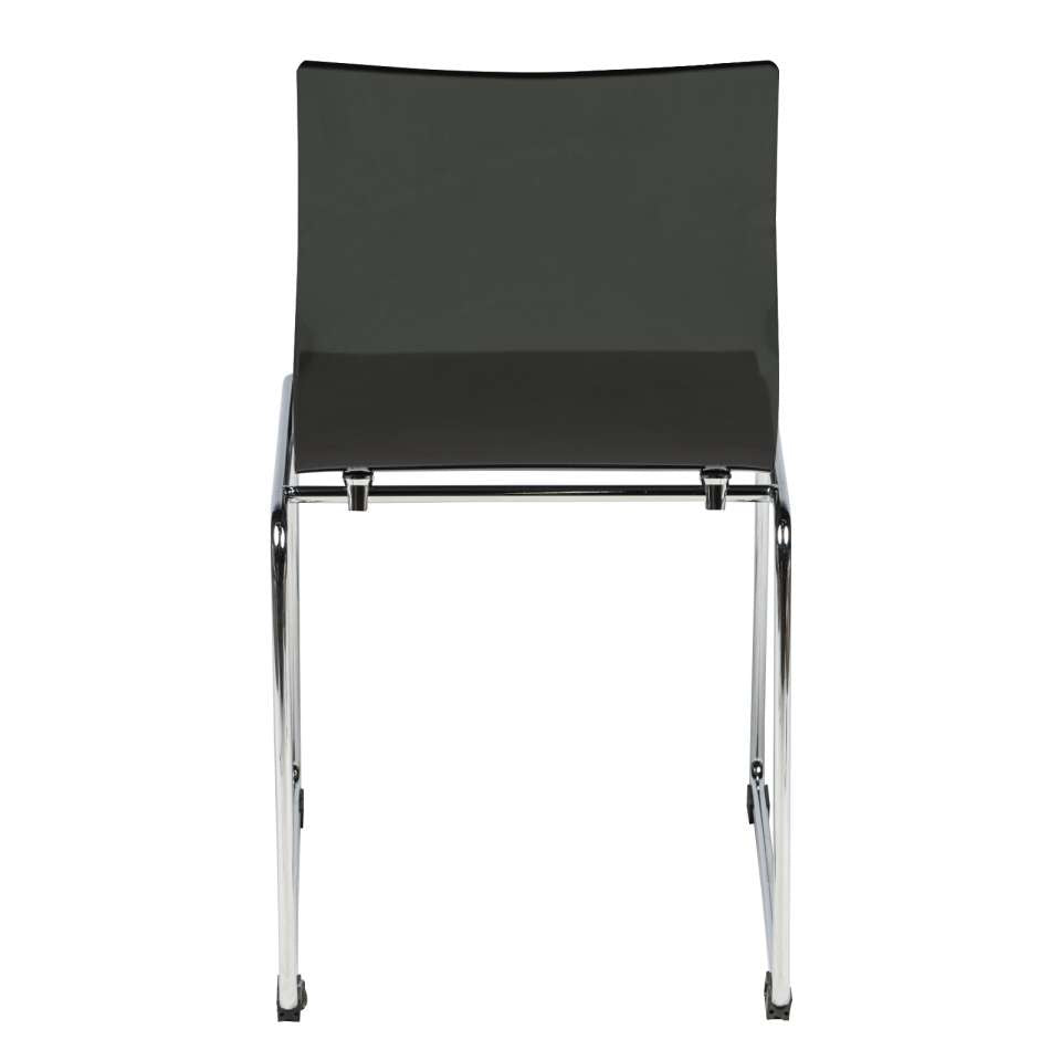 LeisureMod Lima Modern Acrylic Chair | Side Chairs | Modishstore - 4
