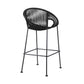 Acapulco 30" Indoor Outdoor Steel Bar Stool with Black Rope By Armen Living | Bar Stools |  Modishstore  - 4