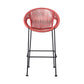 Acapulco 26" Indoor Outdoor Steel Bar Stool with Brick Red Rope By Armen Living | Counter Stools |  Modishstore  - 7