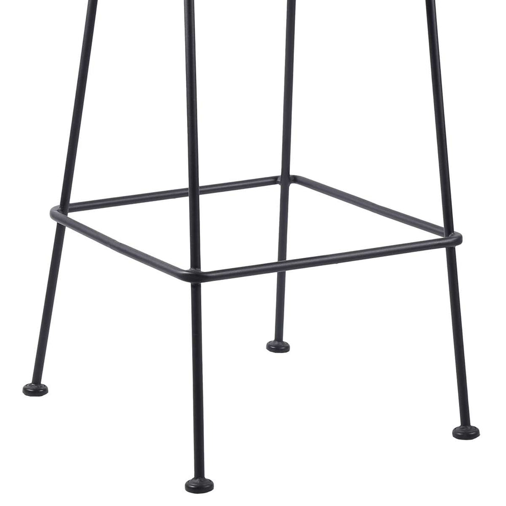 Acapulco 30" Indoor Outdoor Steel Bar Stool with Brick Red Rope By Armen Living | Bar Stools |  Modishstore  - 8