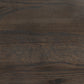 Astoria King Platform Bed Frame in Oak with Black Faux Leather  By Armen Living | Beds | Modishstore - 10