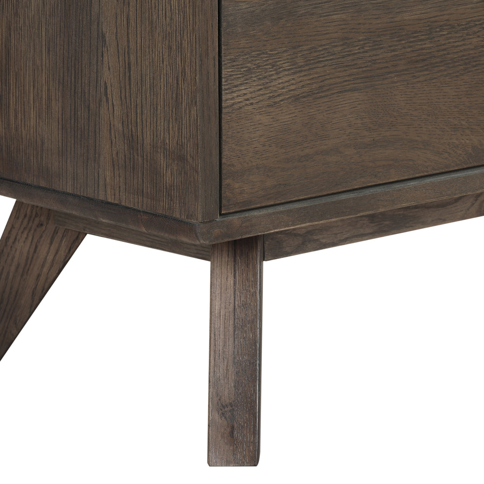Astoria Oak Dresser for Bedroom with 6 Drawers By Armen Living | Dressers | Modishstore - 9