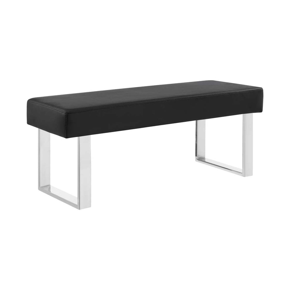 Amanda Black Bench By Armen Living | Benches | Modishstore - 3