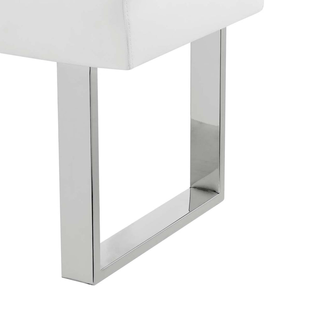 Amanda White Bench By Armen Living | Benches | Modishstore - 4