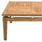 Arno Outdoor Square Teak Wood Coffee Table By Armen Living | Outdoor Tables |  Modishstore  - 6
