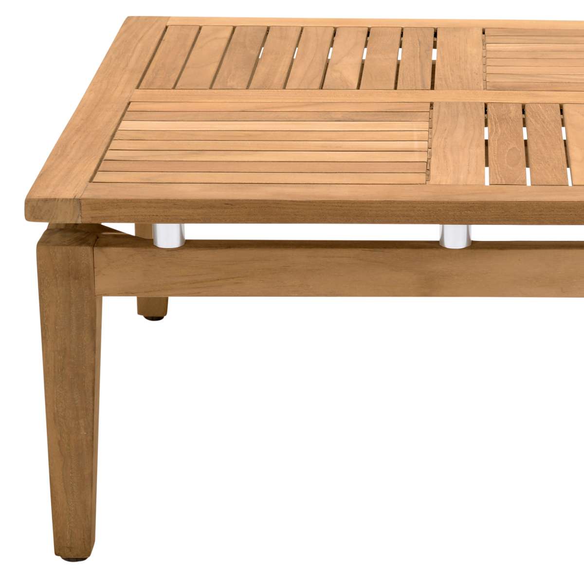 Arno Outdoor Square Teak Wood Coffee Table By Armen Living | Outdoor Tables |  Modishstore  - 6
