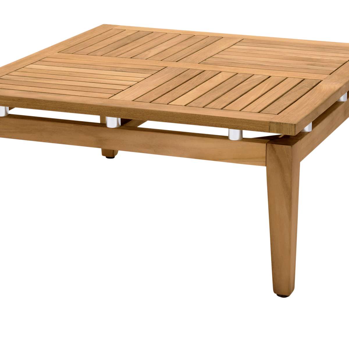 Arno Outdoor Square Teak Wood Coffee Table By Armen Living | Outdoor Tables |  Modishstore  - 7