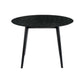 Arcadia 42" Round Dining Table in Black Wood By Armen Living | Dining Tables | Modishstore - 3
