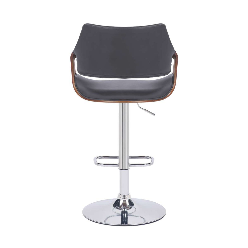 Aspen Adjustable Swivel Bar Stool with Chrome Base By Armen Living | Bar Stools | Modishstore - 13