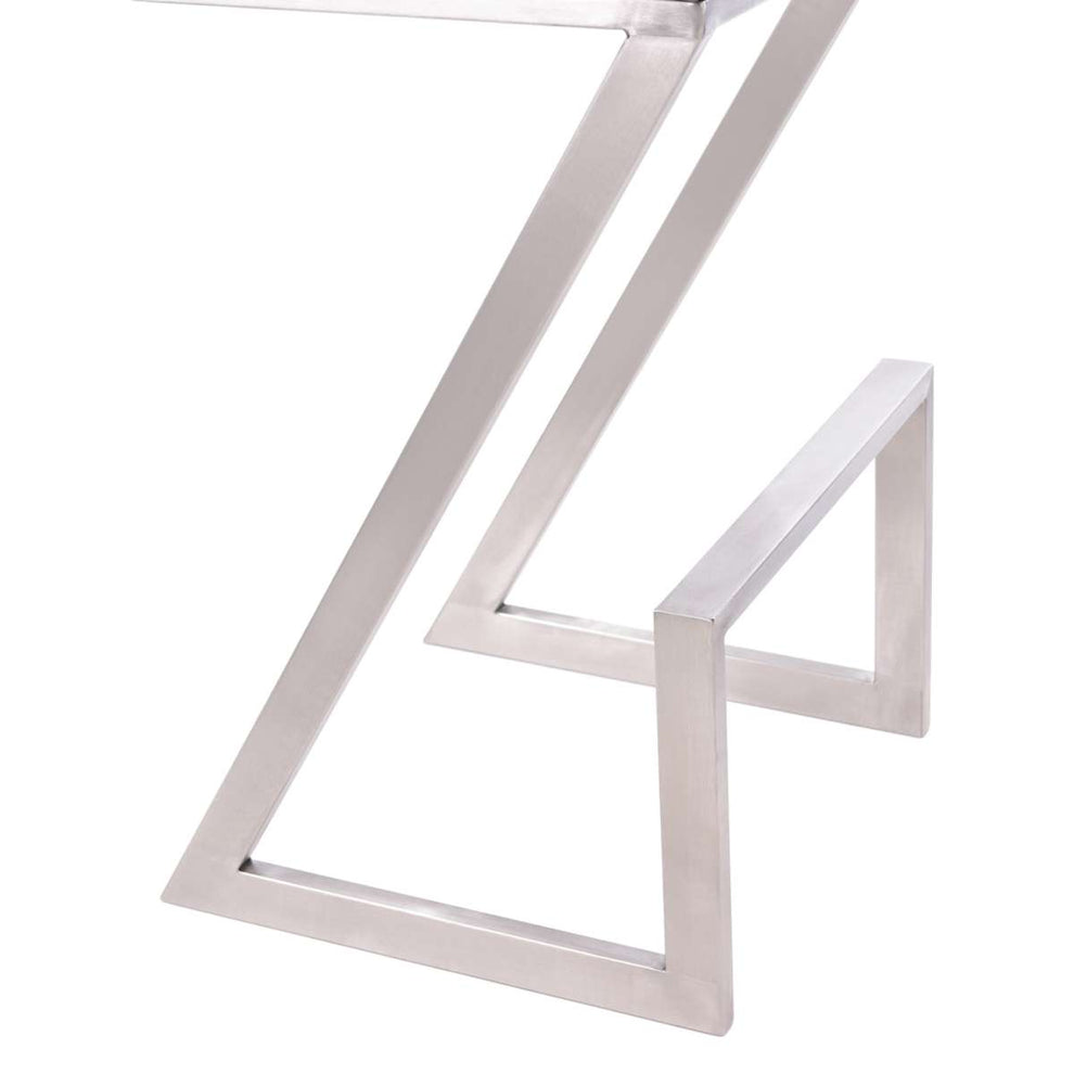 Atlantis 26" Counter Height Backless Bar Stool By Armen Living | Bar Stools | Modishstore - 8