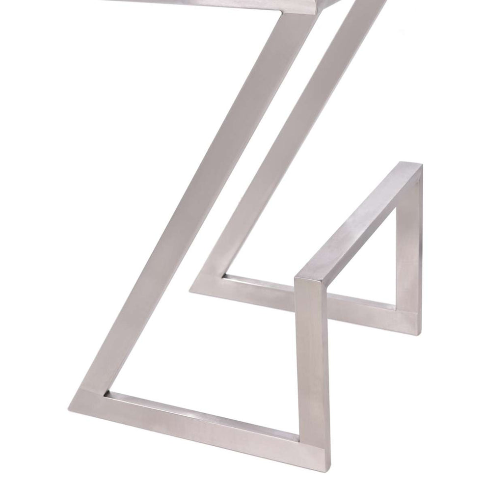 Atlantis 26" Counter Height Backless Bar Stool By Armen Living | Bar Stools | Modishstore - 12