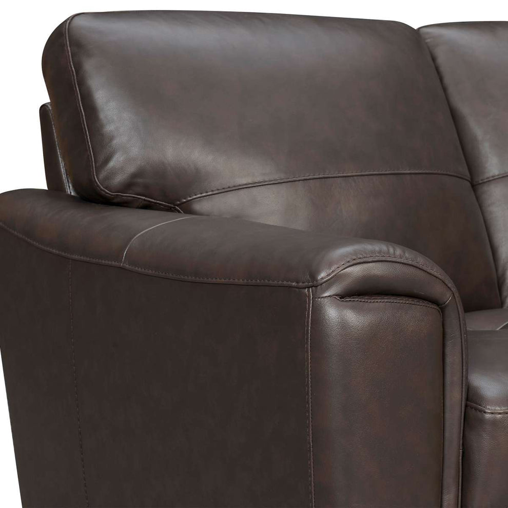 Bergen 87" Dove Gray Genuine Leather Square Arm Sofa By Armen Living | Sofas |  Modishstore  - 10