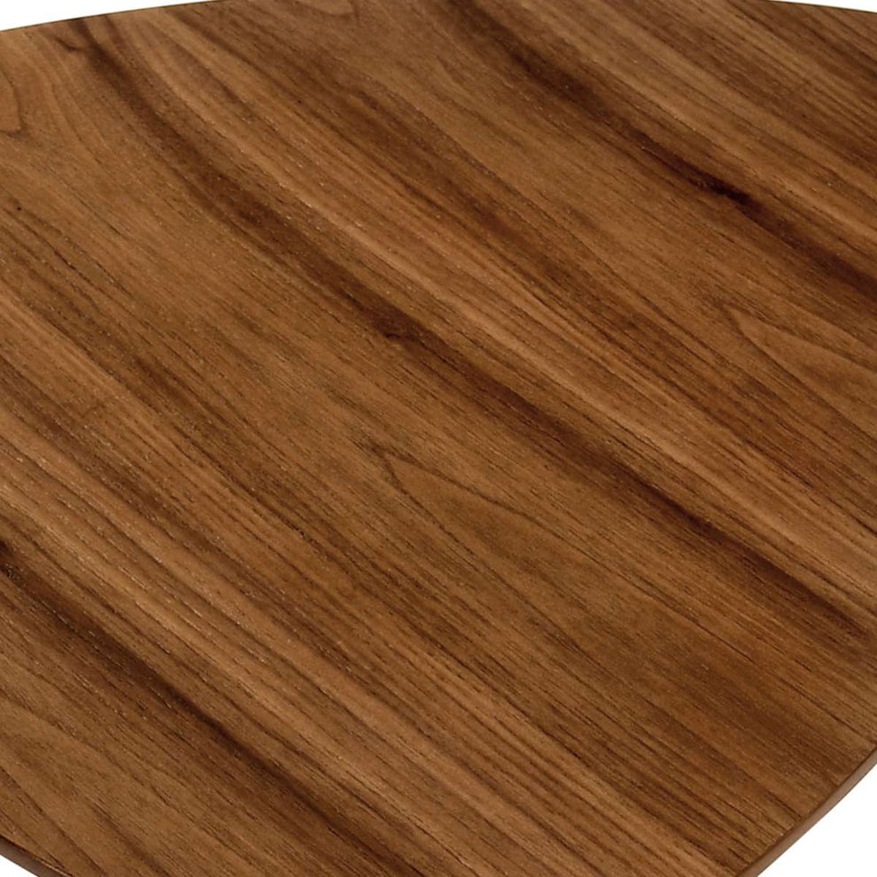 Bianka Walnut Veneer Tea Table  By Armen Living | Coffee Tables |  Modishstore  - 5