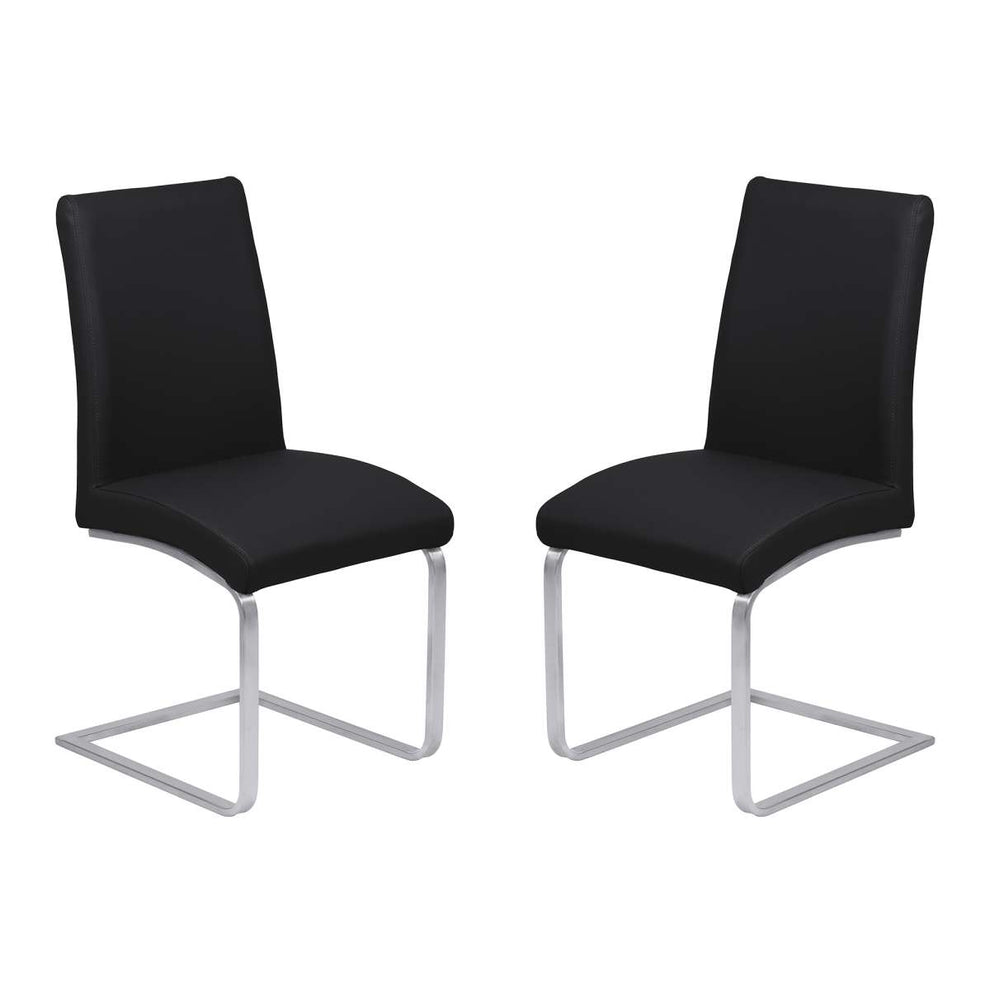 Blanca Contemporary Dining Chair Set of 2 By Armen Living | Dining Chairs | Modishstore
