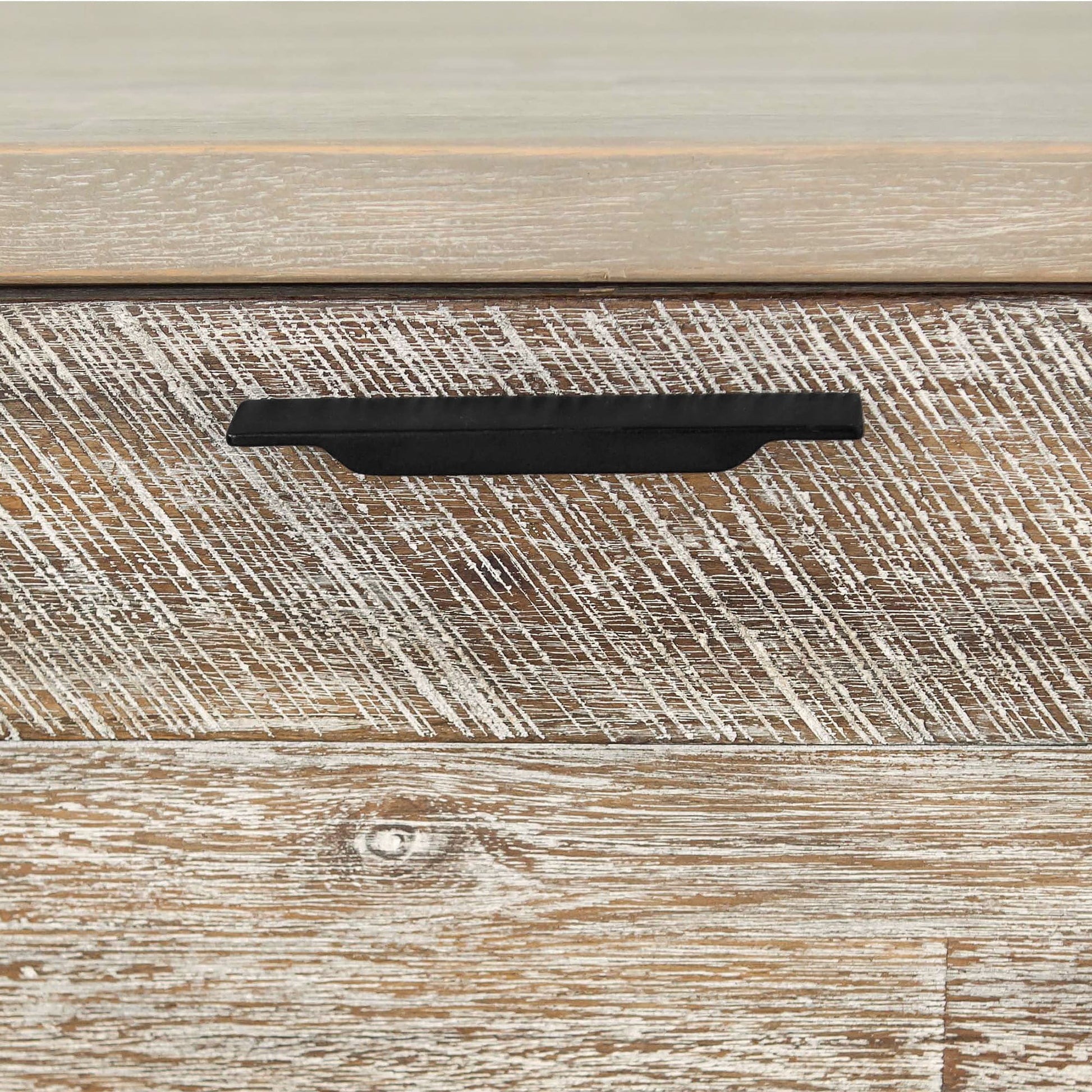 Bridges 2 Drawer Nightstand  in Two Tone Acacia Wood By Armen Living | Nightstands | Modishstore - 7