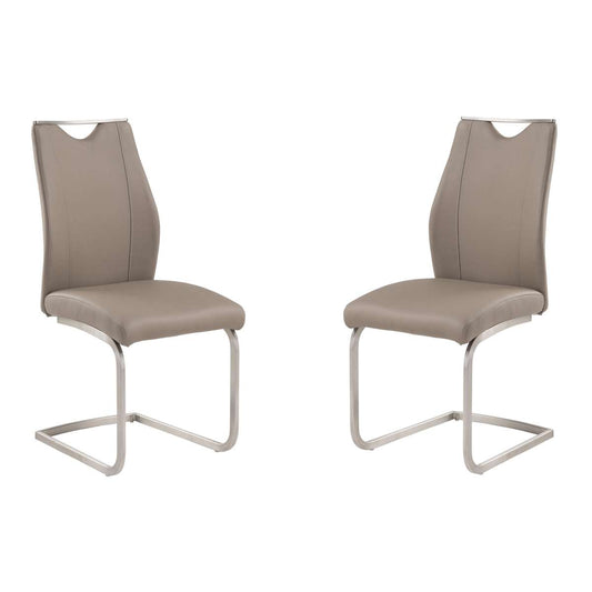 Bravo Contemporary Dining Chair Set of 2 By Armen Living | Dining Chairs | Modishstore