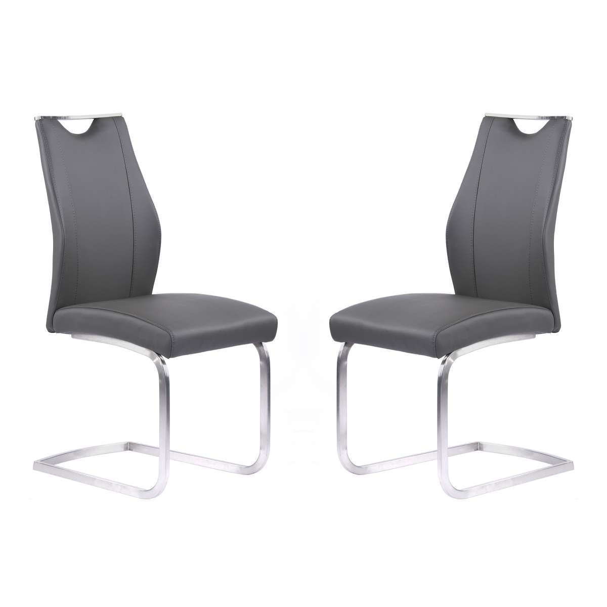 Bravo Contemporary Dining Chair Set of 2 By Armen Living | Dining Chairs | Modishstore - 2