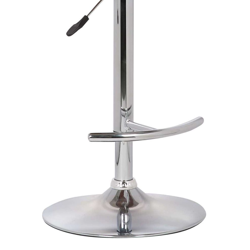 Butterfly Adjustable Height Swivel Black  Bar Stool By Armen Living | Bar Stools | Modishstore - 6