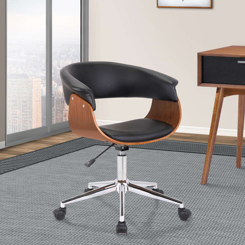 Bellevue Mid-Century Office Chair By Armen Living | Office Chairs | Modishstore