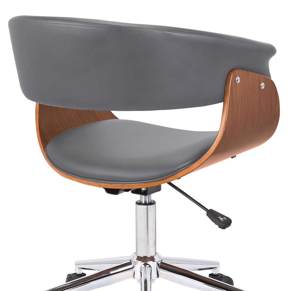 Bellevue Mid-Century Office Chair By Armen Living | Office Chairs | Modishstore - 11