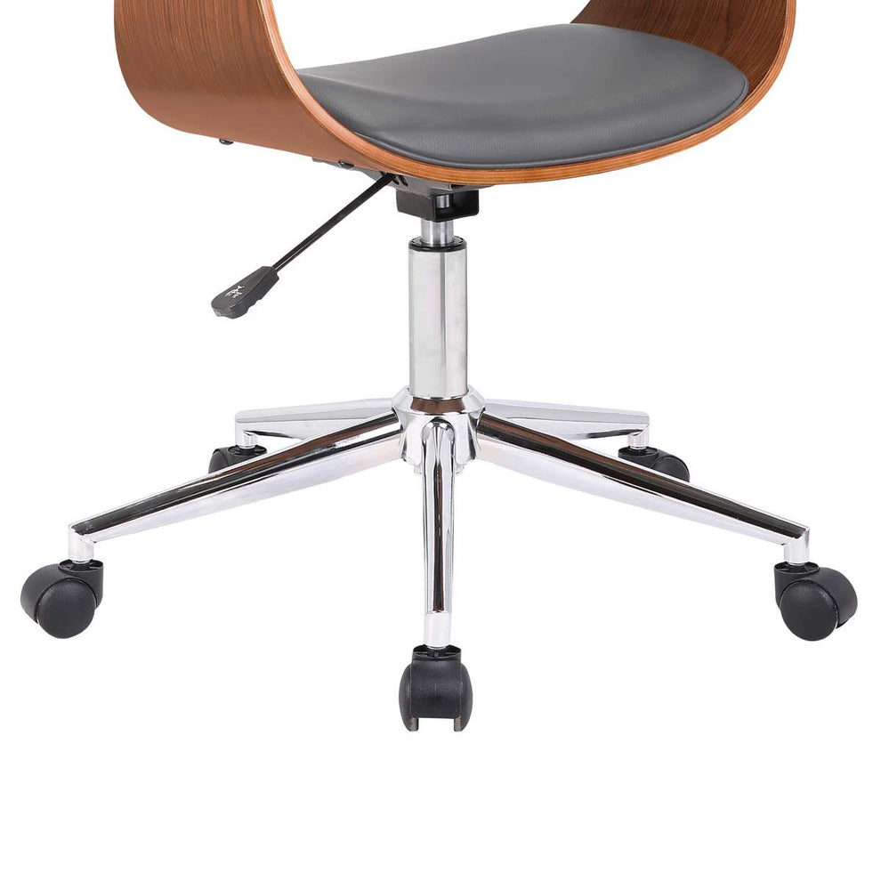 Bellevue Mid-Century Office Chair By Armen Living | Office Chairs | Modishstore - 12