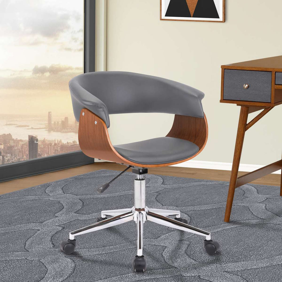Bellevue Mid-Century Office Chair By Armen Living | Office Chairs | Modishstore - 7