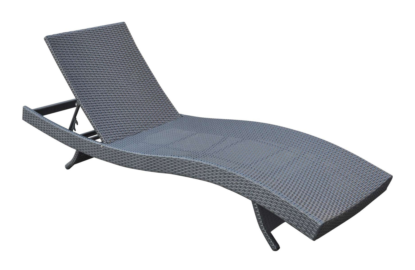 Cabana Outdoor Adjustable Wicker Chaise Lounge Chair By Armen Living | Outdoor Chaise Lounges |  Modishstore  - 2