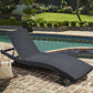 Cabana Outdoor Adjustable Wicker Chaise Lounge Chair By Armen Living | Outdoor Chaise Lounges |  Modishstore 