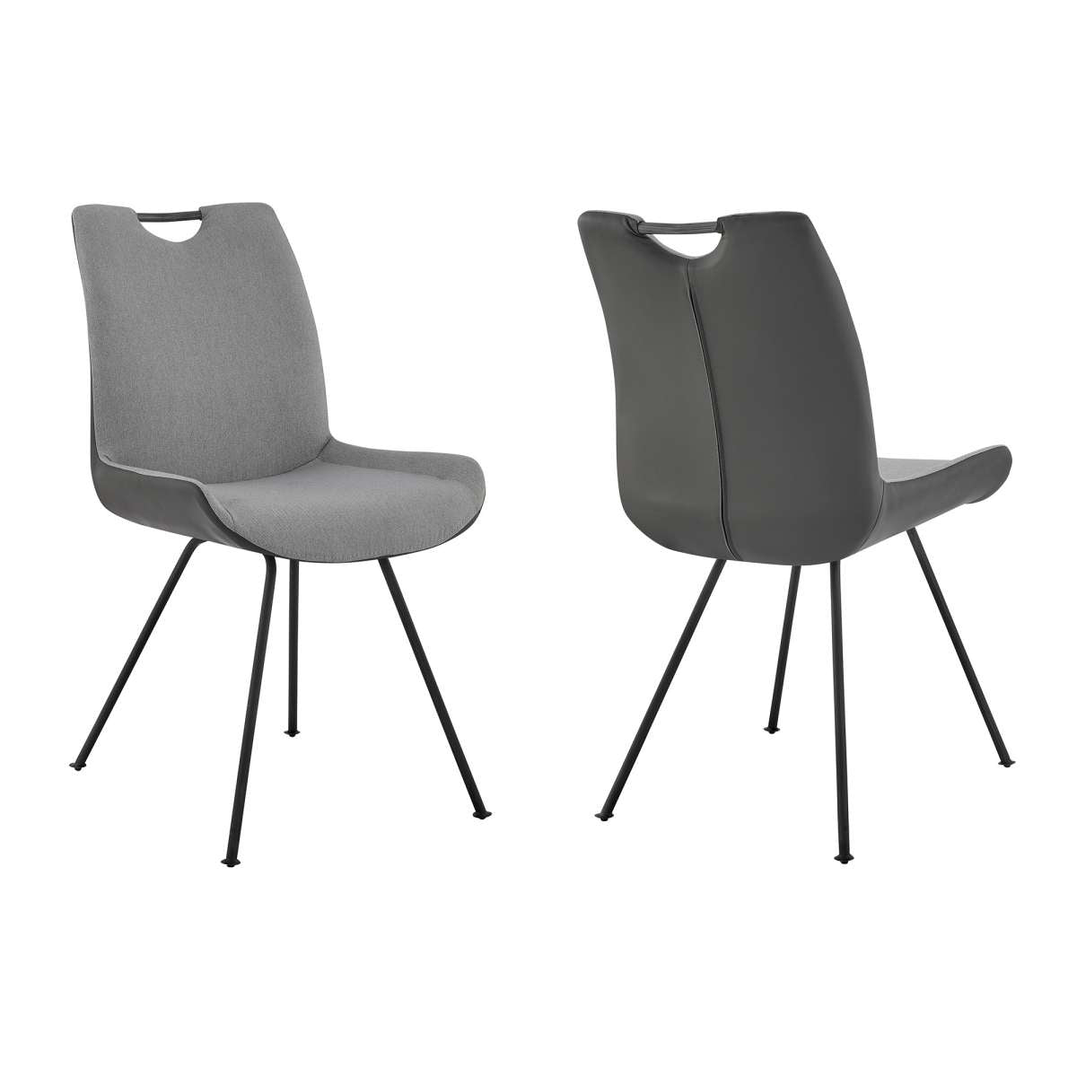 Coronado Contemporary Dining Chair Set of 2 By Armen Living | Dining Chairs | Modishstore - 8