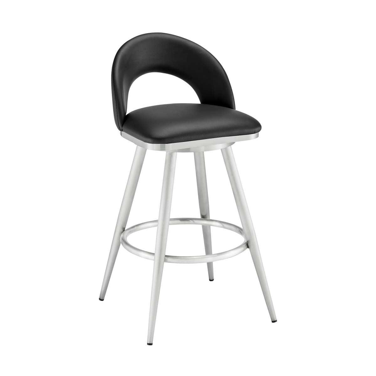 Armen Living Charlotte Swivel Stool