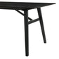Channell Wood Dining Table in Black Finish By Armen Living | Dining Tables | Modishstore - 6