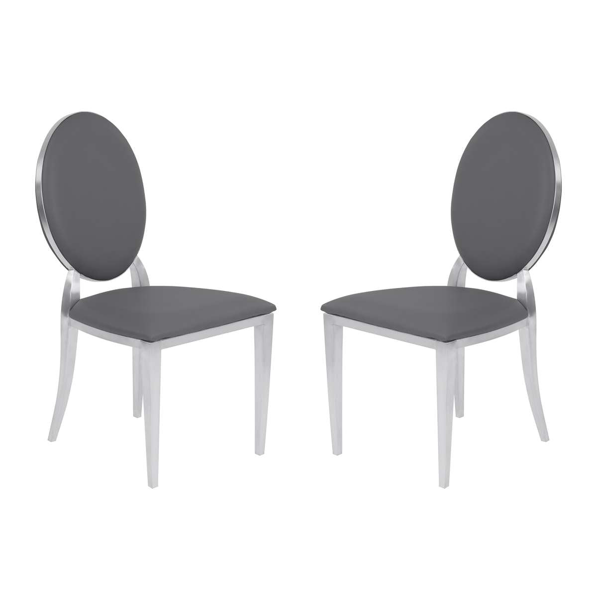 Cielo Contemporary Dining Chair Set of 2 By Armen Living | Dining Chairs | Modishstore