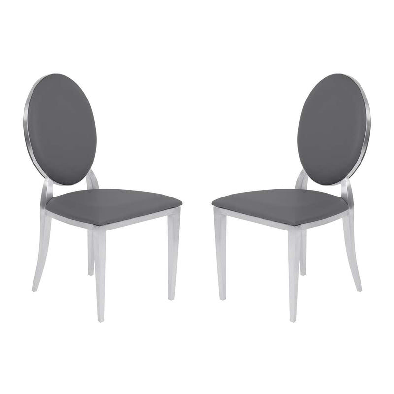 Cielo Contemporary Dining Chair Set of 2 By Armen Living | Dining Chairs | Modishstore