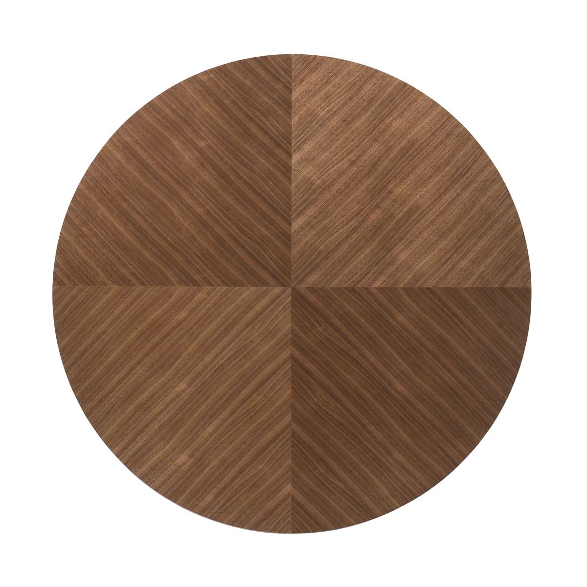 Cosmo Walnut Veneer Coffee Table with Black Metal Base By Armen Living | Coffee Tables |  Modishstore  - 6