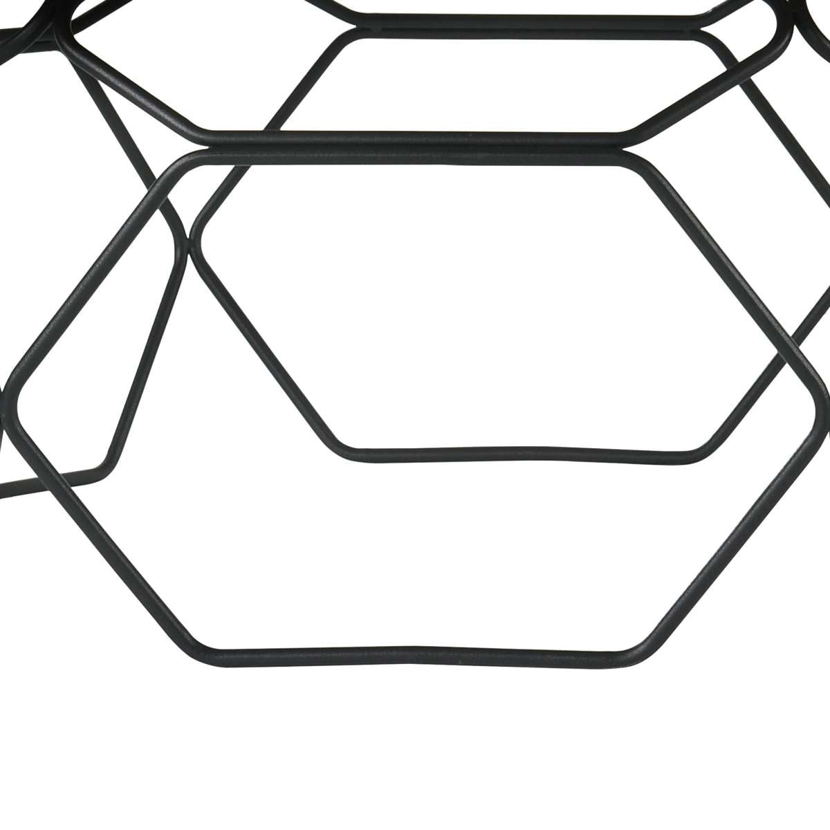 Cosmo Walnut Veneer Coffee Table with Black Metal Base By Armen Living | Coffee Tables |  Modishstore  - 2