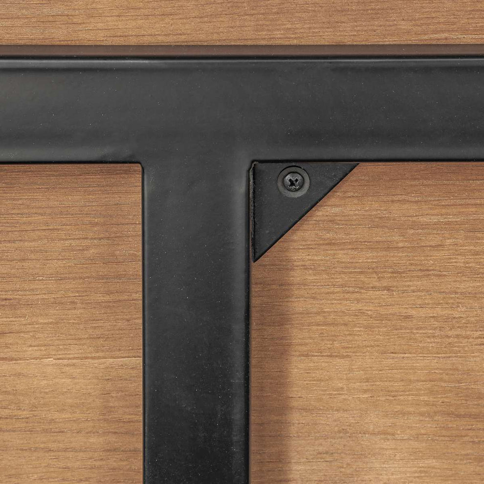 Coco Rustic Oak Wood Dining Table in Balsamico By Armen Living | Dining Tables |  Modishstore  - 4