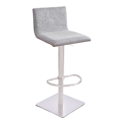 Crystal Adjustable Height Bar Stool By Armen Living | Bar Stools | Modishstore - 7