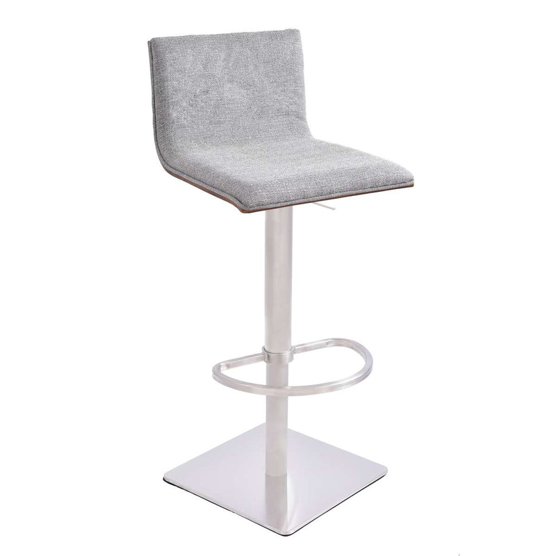 Crystal Adjustable Height Bar Stool By Armen Living | Bar Stools | Modishstore - 7