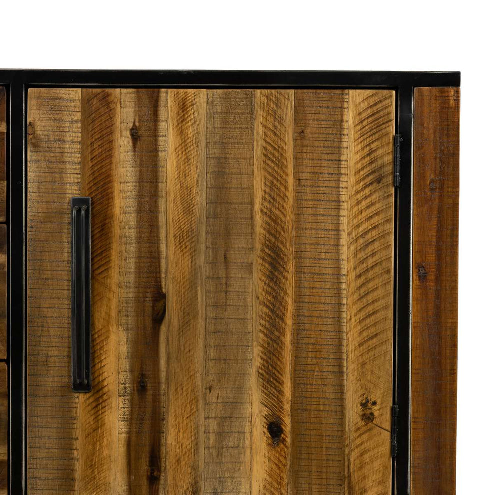 Cusco Acacia Rustic Buffet Cabinet By Armen Living | Sideboards | Modishstore - 6