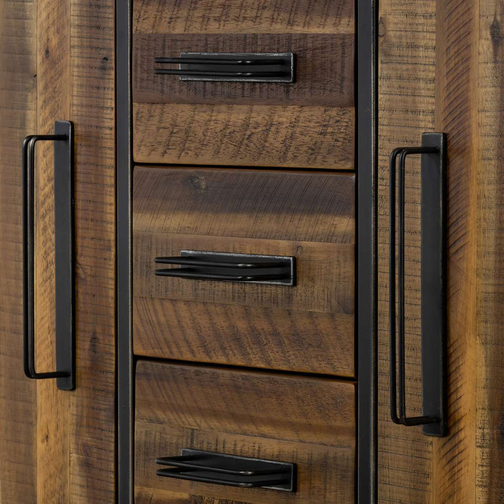 Cusco Acacia Rustic Buffet Cabinet By Armen Living | Sideboards | Modishstore - 8