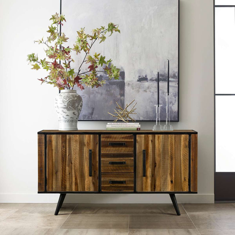 Cusco Acacia Rustic Buffet Cabinet By Armen Living | Sideboards | Modishstore