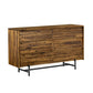 Cusco Rustic Acacia 6 Drawer Dresser By Armen Living | Dressers | Modishstore - 3
