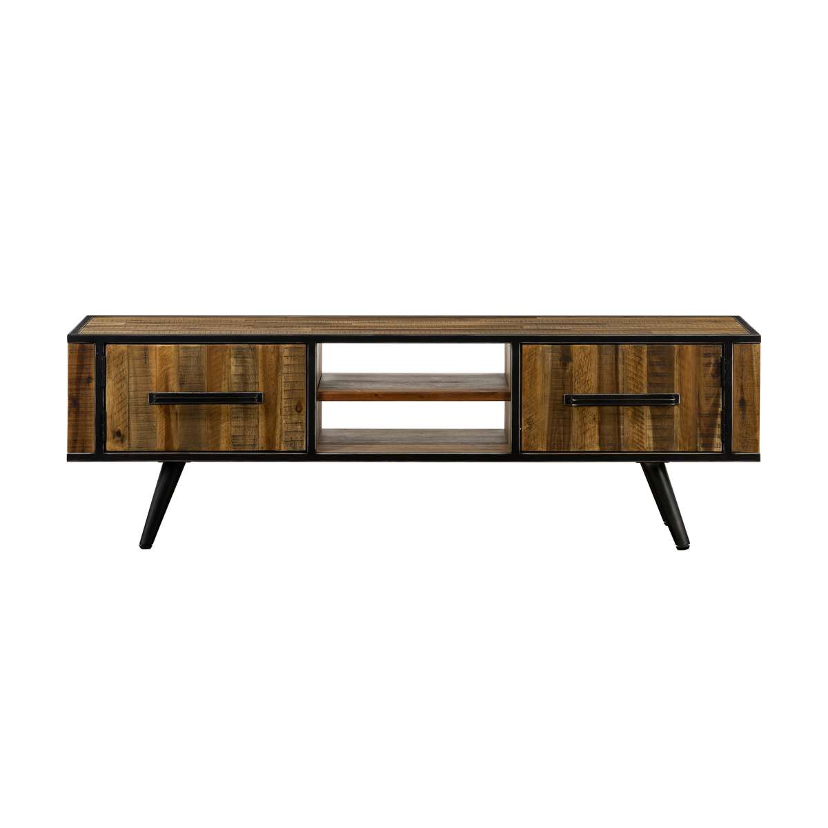 Cusco Rustic Acacia TV Stand By Armen Living | TV Stands | Modishstore - 2