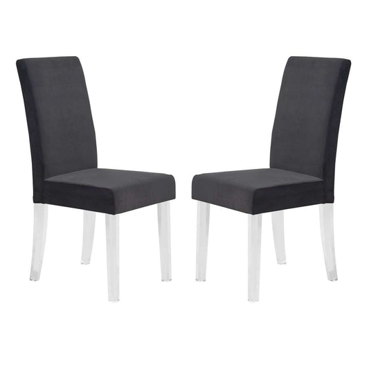 Dalia Modern and Contemporary Dining Chair Set of 2 By Armen Living | Dining Chairs | Modishstore
