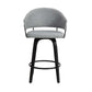 Doral 26"  Barstool Brushed Wood By Armen Living | Bar Stools | Modishstore - 2