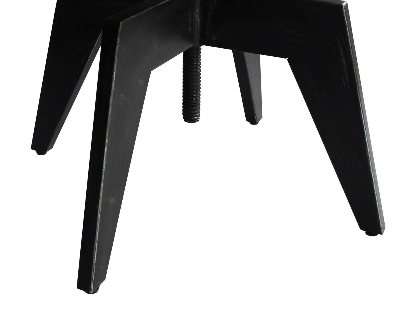 Dayton Industrial Coffee Table in Industrial Gray and Pine Wood Top By Armen Living | Coffee Tables | Modishstore - 4