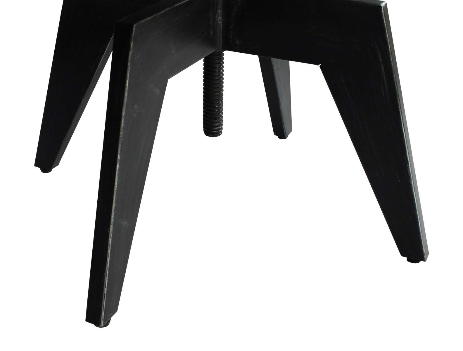 Dayton Industrial Coffee Table in Industrial Gray and Pine Wood Top By Armen Living | Coffee Tables | Modishstore - 4